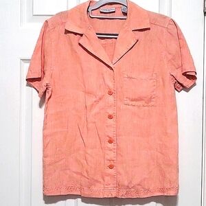VTG! Valerie Stevens linen shirt